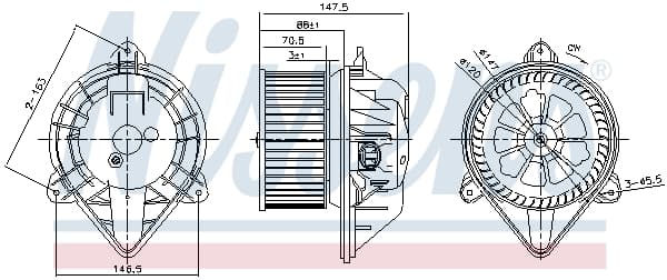 Ventilateur de climatisation