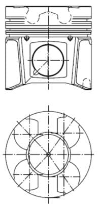 Piston moteur