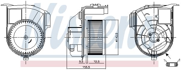 Ventilateur de climatisation