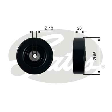 Galet enrouleur accessoires