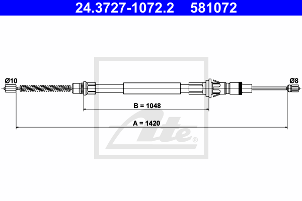 Cable de frein à main
