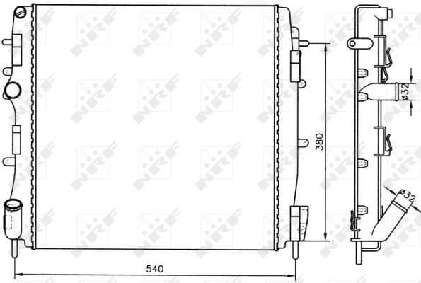 Radiateur de refroidissement