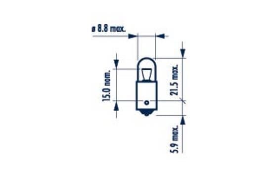 Ampoule Eclairage capot moteur
