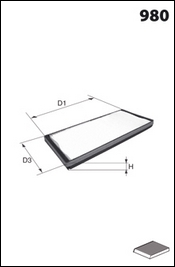 Filtre d'habitacle