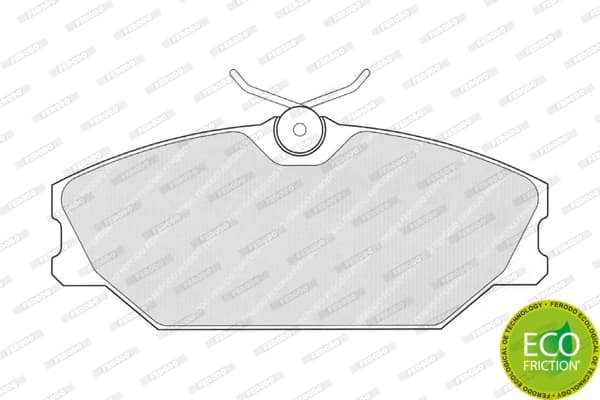 Plaquettes de frein avant (Jeu de 4)