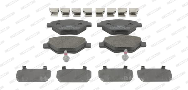 Plaquettes de frein avant (Jeu de 4)