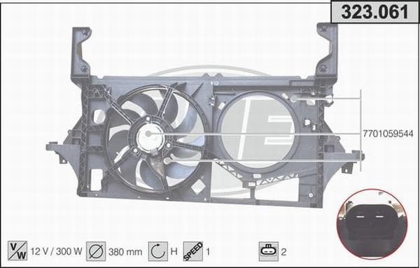 Ventilateur de radiateur