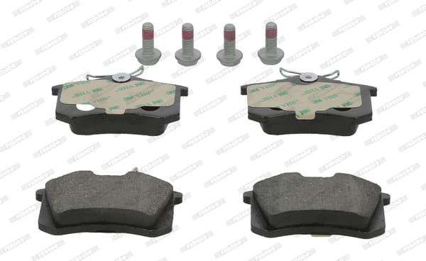 Plaquettes de frein arriere (Jeu de 4)