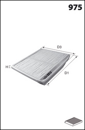 Filtre d'habitacle
