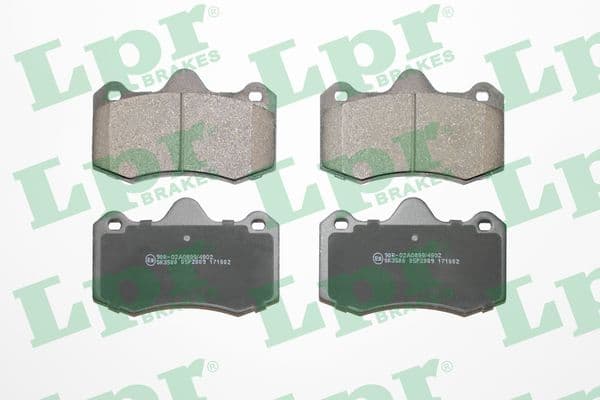 Plaquettes de frein avant (Jeu de 4)
