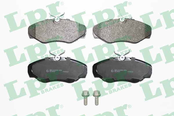 Plaquettes de frein avant (Jeu de 4)