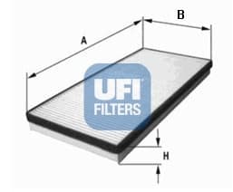 Filtre d'habitacle (Jeu de 2)