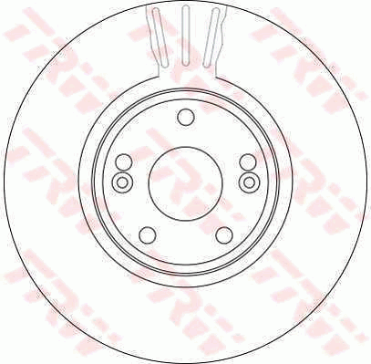 Disque de frein avant