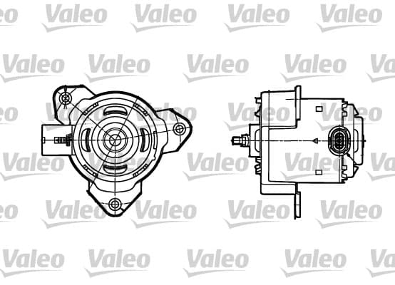 Moteur de ventilateur refroidissement