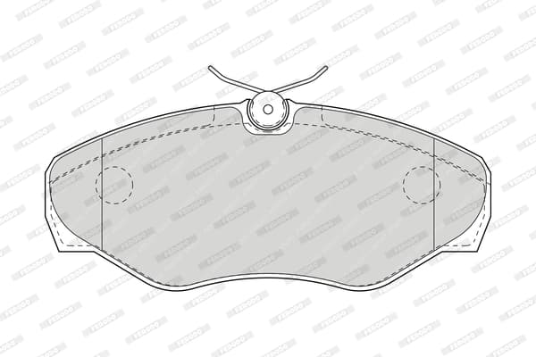 Plaquettes de frein avant (Jeu de 4)