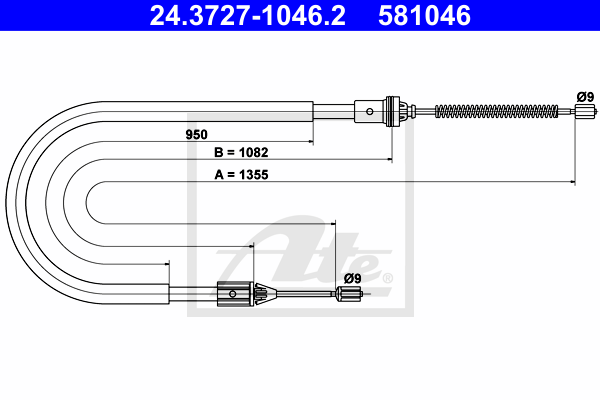Cable de frein à main