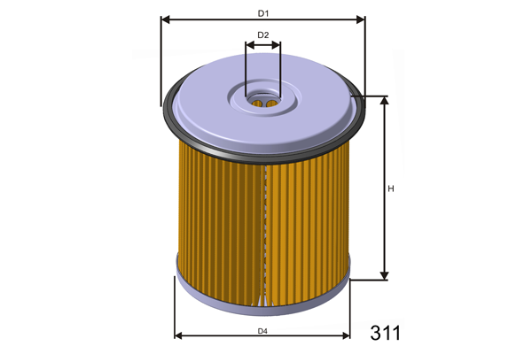 Filtre a  carburant