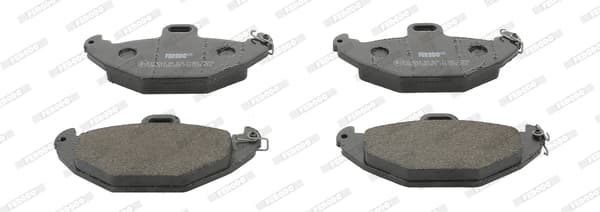 Plaquettes de frein arriere (Jeu de 4)