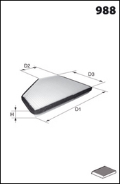 Filtre d'habitacle