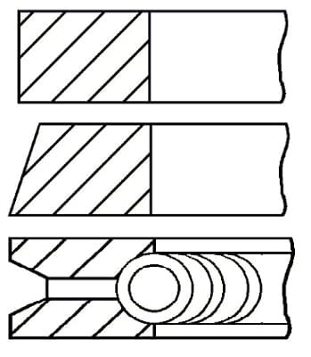Segments de piston