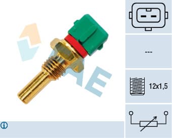 Capteur, temperature du liquide de refroidissement