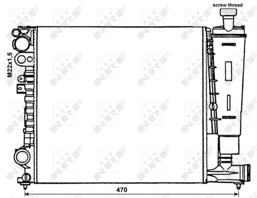 Radiateur de refroidissement
