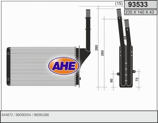 Radiateur de chauffage