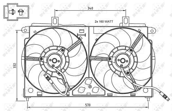 Ventilateur de radiateur