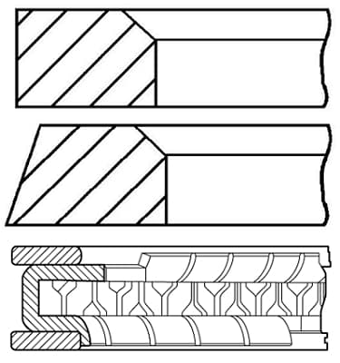 Segments de piston
