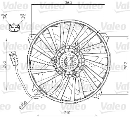 Ventilateur de radiateur