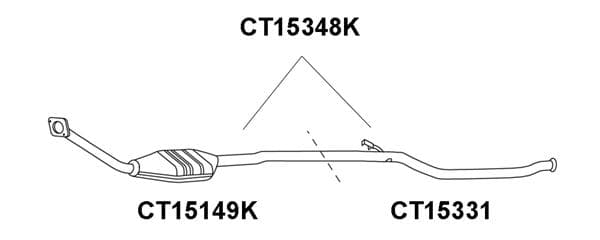 Tube d'echappement