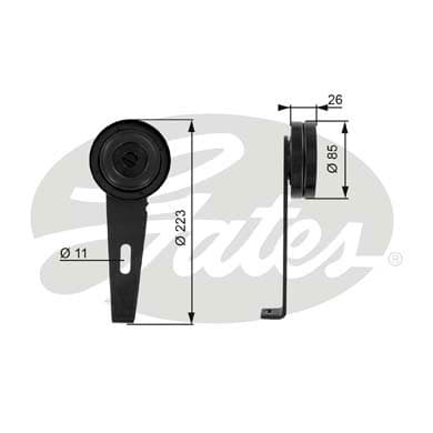 Galet tendeur accessoires