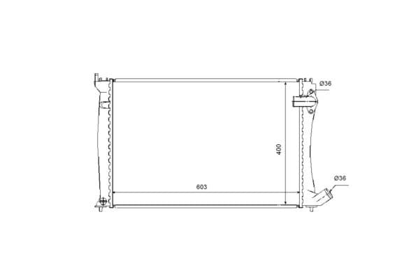 Radiateur de refroidissement