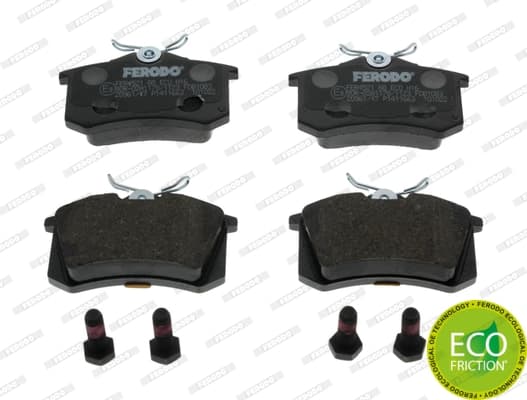 Plaquettes de frein arriere (Jeu de 4)