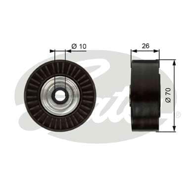Galet enrouleur accessoires