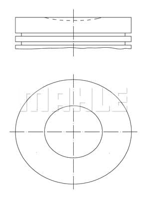 Piston moteur