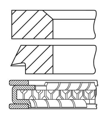 Segments de piston