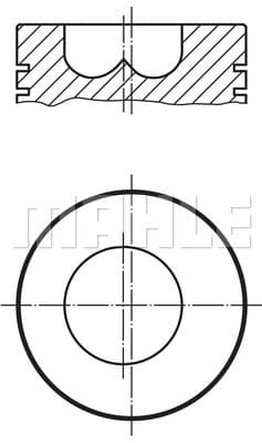 Piston moteur