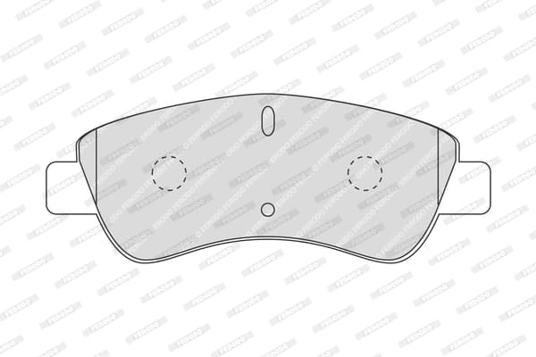 Plaquettes de frein avant (Jeu de 4)