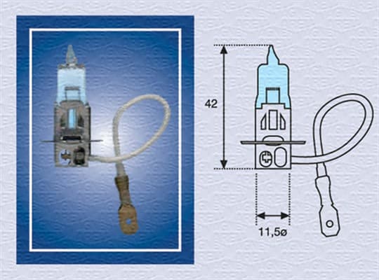 Ampoule, projecteur antibrouillard