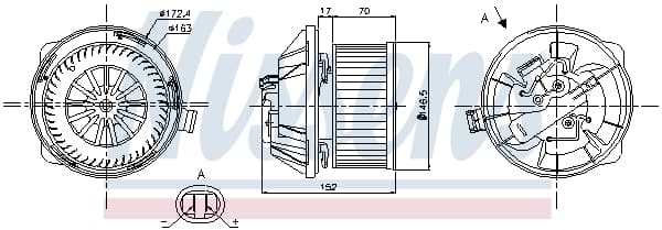 Ventilateur de climatisation