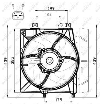 Ventilateur de radiateur