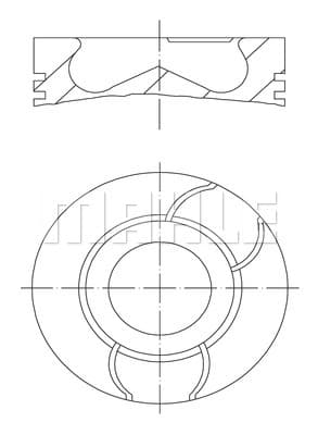 Piston moteur