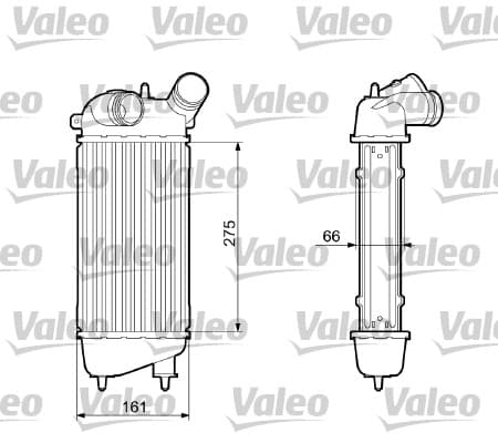 Intercooler radiateur de turbo