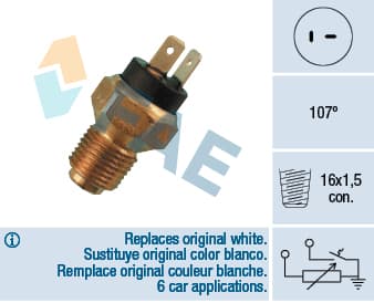 Sonde température d'eau