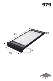 Filtre d'habitacle