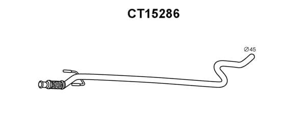 Tube d'echappement