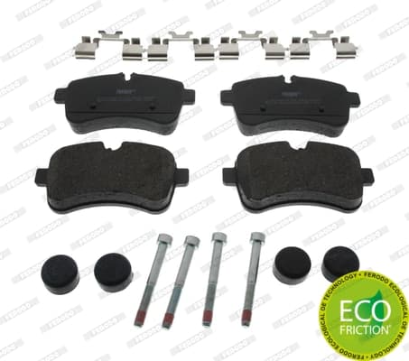 Plaquettes de frein arriere (Jeu de 4)