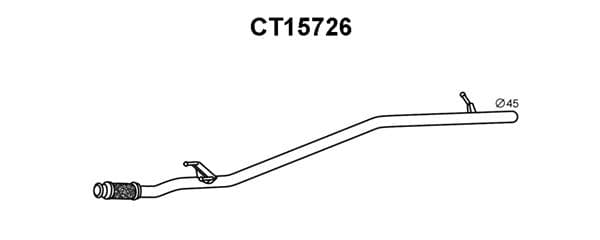 Tube d'echappement