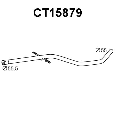 Tube d'echappement